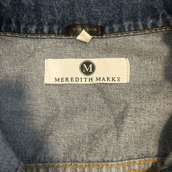 Meredith Marks Delilah Denim Jacket Small - Picture 3 of 5